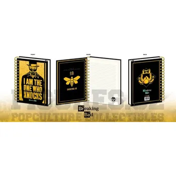 Zápisník Breaking Bad - zápisník Im he One Who Knocks