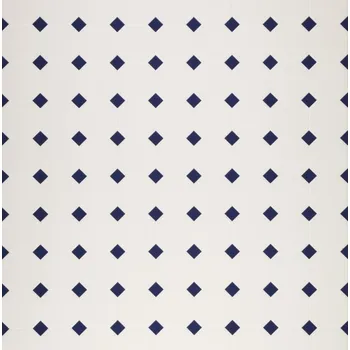 Tapeta Stěnový obklad Ceramics bílá, modrá imitace kachličky 270-0154 šířka 67,5 cm, metráž / vinylový koupelnový a kuchyňský stěnový obklad 2700154 D-c-fix