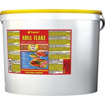 Krmivo pro rybičky TROPICAL Krill Flake 5l vědro