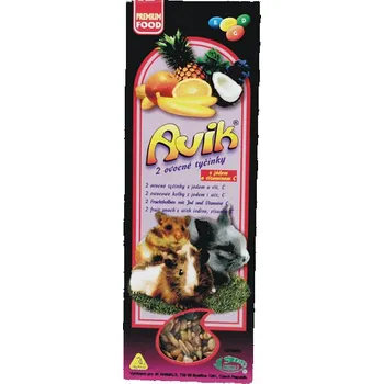 Krmivo pro hlodavce AVIK-tyčinky hlodavec 2ks ovoce
