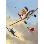 Dětská fototapeta 4 dílná Disney Letadla 4-452 / Dětské fototapety Komar (184 x 254 cm)