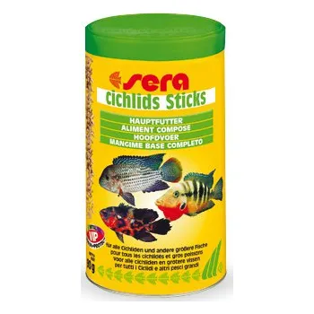 Krmivo pro rybičky Sera cichlids Sticks 500 ml