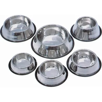 Miska pro psa Nerez miska s protiskluzovou gumou Ø 22cm - 1,89l