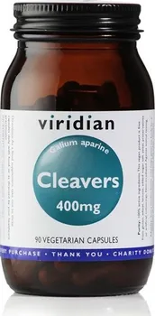 Přírodní produkt viridian Cleavers 400 mg 90 cps.