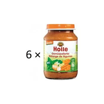 Holle Bio Zeleninová směs 6 × 190 g Holle Bio Zeleninová směs 6 × 190 g
