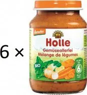 Holle Bio Zeleninová směs 6 × 190 g