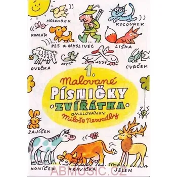 omalovánky Malované písničky 1- Zvířátka omalovánky (Miloš Nesvadba)