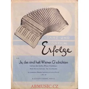 Noty pro akordeon - harmoniku 27