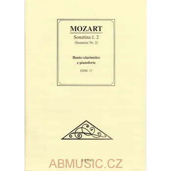 Mozart W.A. - Sonatina č. 2 (Sonatinen nr. 1 - flétna, klarinet a klavír.)