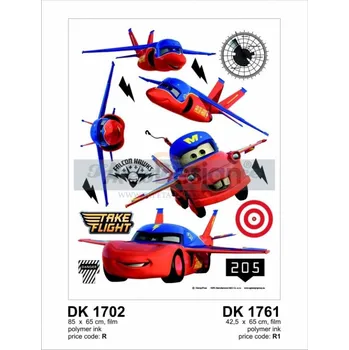 Samolepící dekorace Samolepící dekorace na zeď 42,5 x 65cm Disney Cars AGF1761 AG Design
