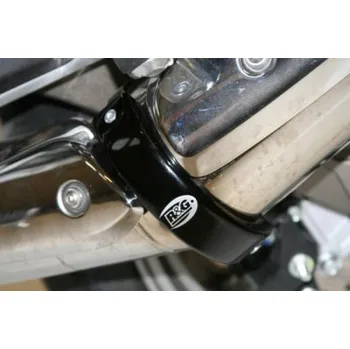 Výfuk pro motocykl R&G Racing Chránič koncovky výfuku R&G Racing pro koncovky o průměru 4.5" - 5", černý