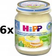 HiPP Brambory a kukuřice s krůtím masem 6 × 125 g