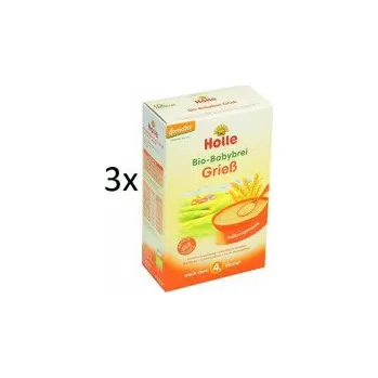 Dětská kaše Holle Bio Krupičná kaše 3 × 250 g