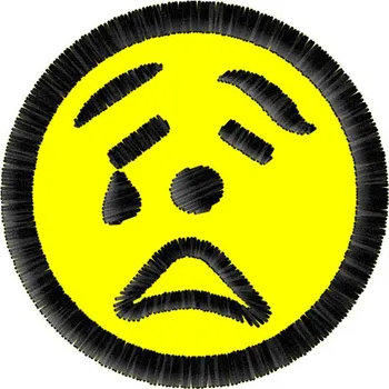 Nášivka Nášivka Pláčící smajlík smajlíci, nášivky