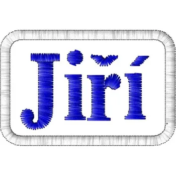 Nášivka Nášivka Jiří nášivky mužských jmen, jmenovky