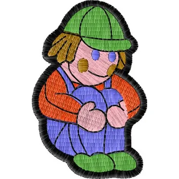 Nášivka Nášivka Kluk v čepici postavičky, dětské