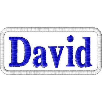 Nášivka Nášivka David nášivky mužských jmen, jmenovky