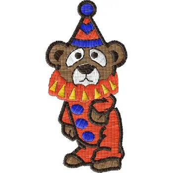 Nášivka Nášivka Medvídek šašek postavičky, dětské, zvířátka, dětské
