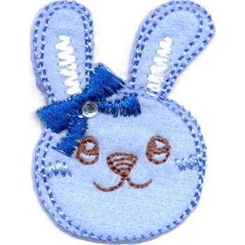 Nášivka hlava zajíce B zvířátka, dětské