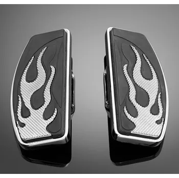 Highway Hawk Plotny řidiče Highway Hawk FLAME pro motocykly HONDA VT1100C2 ACE (pár) Černá