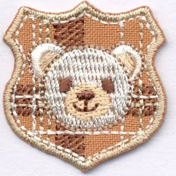 Nášivka medvídek v erbu zvířátka, dětské