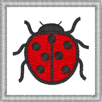 Nášivka Beruška zvířátka, dětské, značky pro mš, nášivky