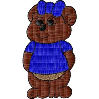 Nášivka Nášivka Medvěd s mašlí zvířátka, dětské, zvířata