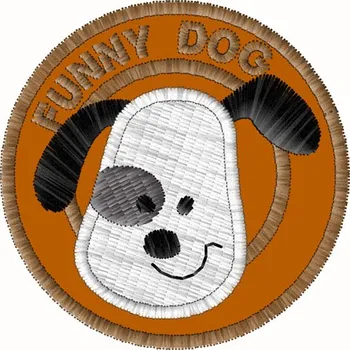 Nášivka Funny dog zvířátka, dětské