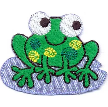 Nášivka Nášivka žába s rybníčkem zvířátka, dětské