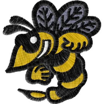 Nášivka Nášivka Vosa smajlíci, nášivky, hmyz, zvířata