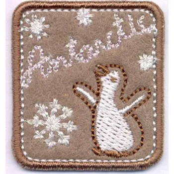 Nášivka tučňák antarctic C zvířátka, dětské