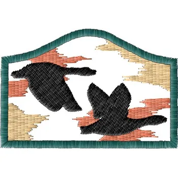 Nášivka Nášivka Kachny myslivost, nášivky, ptactvo, zvířata