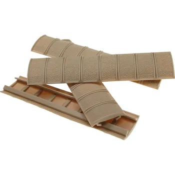 Sportovní střelba Krytky na RIS lišty XT, TAN, 4 ks, D-Boys