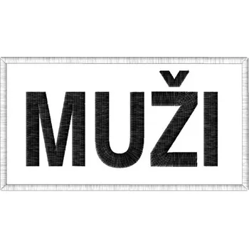 Nášivka Nášivka Muži výstražná znamení, nášivky