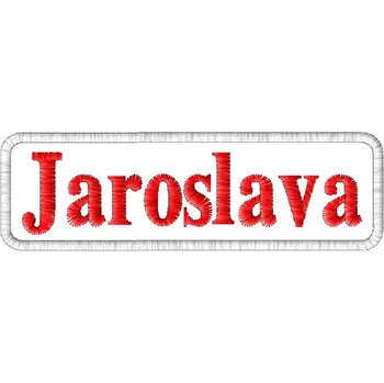 Nášivka Nášivka Jaroslava nášivky ženských jmen, jmenovky