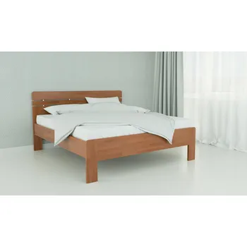 Postel BMB Postel Ella Lux oblá - průběžný buk Moření: bordó, Rozměr: 90 x 200 cm