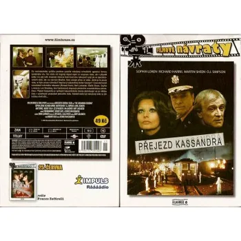 DVD film Přejezd Kassandra DVD