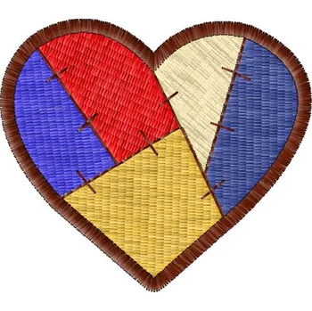 Nášivka Nášivka Srdíčko valentýn, svátky