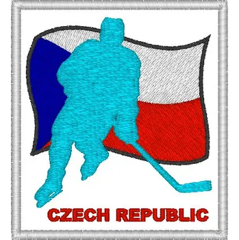 Nášivka Nášivka czech republic hokejista MS, hokej
