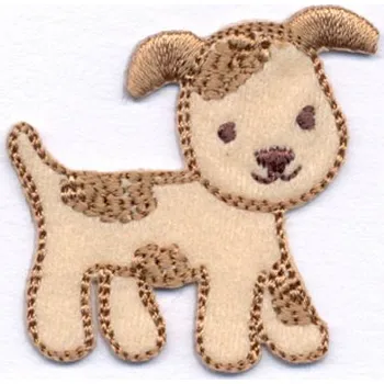 Nášivka pejsek velký zvířátka, dětské