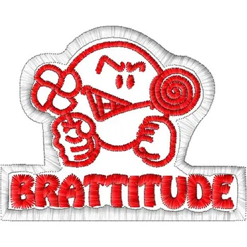 Nášivka Nášivka Brattitude smajlíci, nášivky
