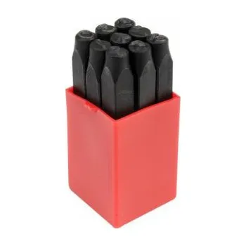 Raznice raznice čísla 6mm, raznice do kovu čísla 6mm vysoká, razidla čísel do