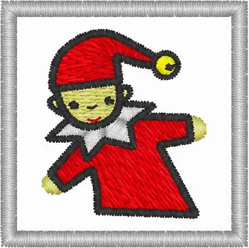 Nášivka kašpárek dětské, značky pro mš, nášivky