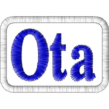 Nášivka Nášivka Ota nášivky mužských jmen, jmenovky