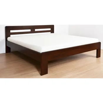 Postel BMB Postel Ella Harmony oblá - jádrový buk Moření: vosk, Rozměr: 90 x 200 cm