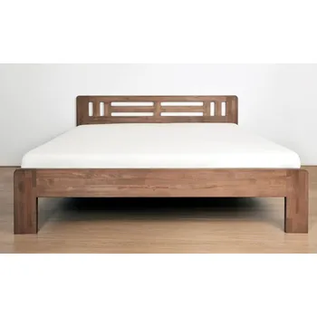 Postel BMB Postel Ella Moon oblá - jádrový buk Moření: vosk, Rozměr: 90 x 200 cm