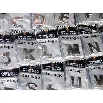 Auto-moto Samolepící 3D písmenko - C