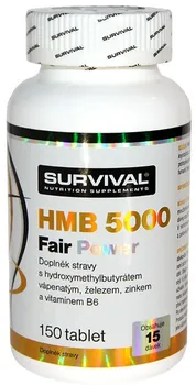 Anabolizér Survival HMB 5000 fair power 150 tbl.