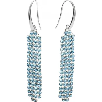 Náušnice Náušnice modré se Swarovski Elements Classy KWMESH4AQ Aqua