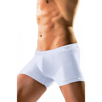 Boxerky Brubeck Boxerky pánské Shortbox bílé L + Doprava zdarma